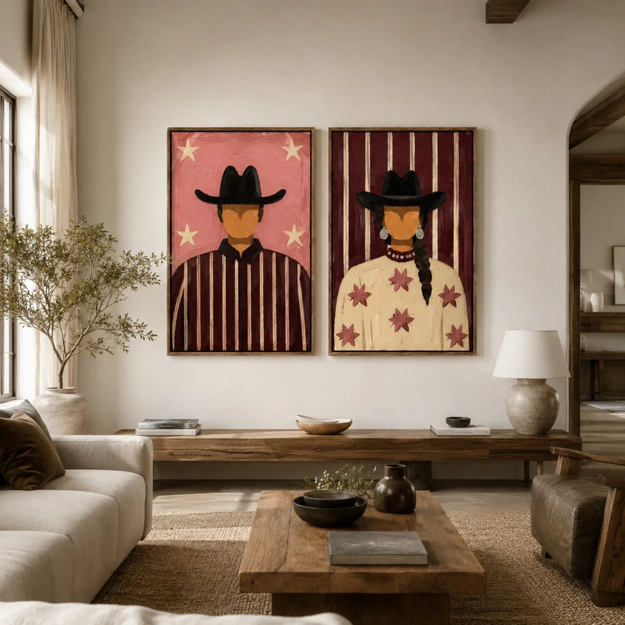 Vintage Americana Art | The Shape of Belonging