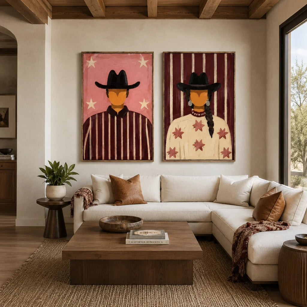 Vintage Americana Art | The Shape of Belonging
