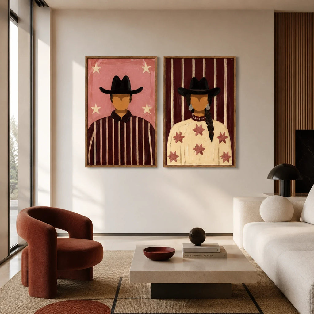 Vintage Americana Art | The Shape of Belonging