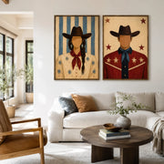 Vintage Americana Art | Echoes of the Western Soul