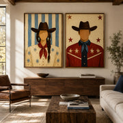 Vintage Americana Art | Echoes of the Western Soul