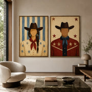 Vintage Americana Art | Echoes of the Western Soul