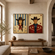 Vintage Americana Art | Echoes of the Western Soul