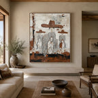 Vintage Americana Art | Plainsfolk at Dusk