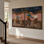 Vintage Americana Art | When the Night Learned Our Names
