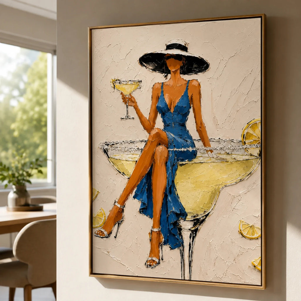 POP Art | Citron Silence in Blue
