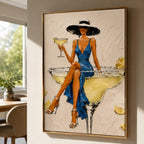 POP Art | Citron Silence in Blue