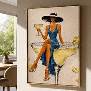 POP Art | Citron Silence in Blue