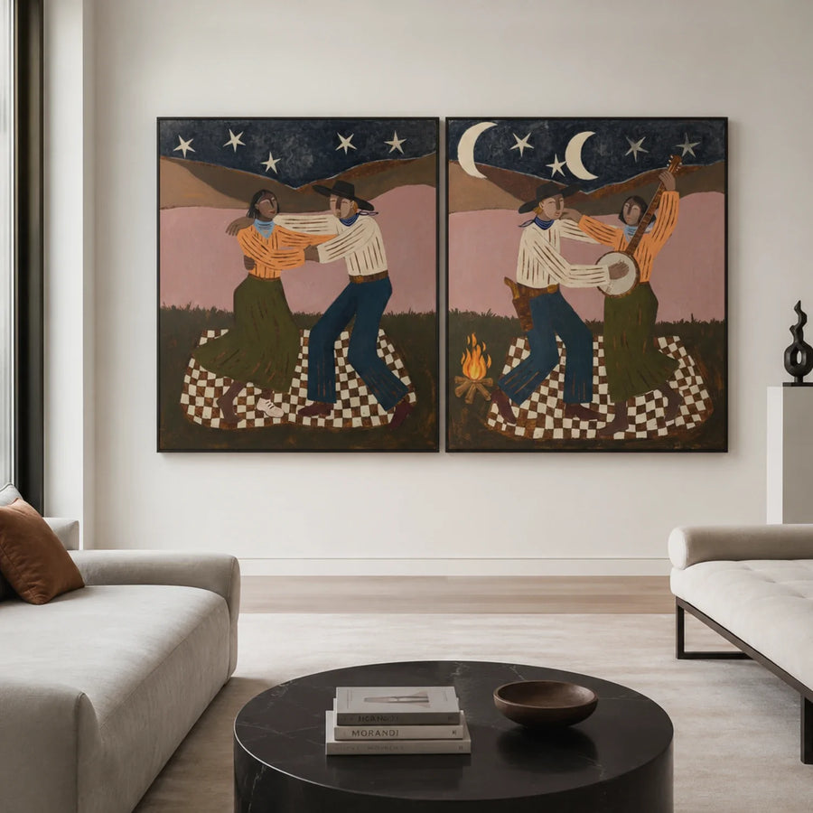 Vintage Americana Art | Where the Dust Keeps Time