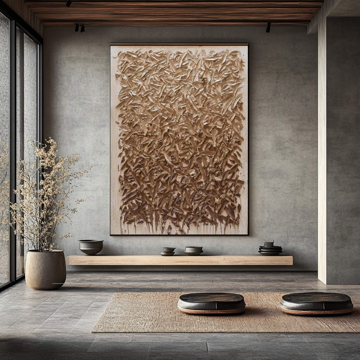 3D textured Art | Gilded Forest