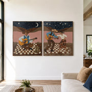 Vintage Americana Art | When the Night Learned Our Names