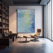 Impressionist Art | Aqua Swirl Glow