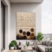Wabi-Sabi Art | Fibrous Circle Textures