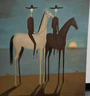 Vintage Americana Art | Sunset Riders Set