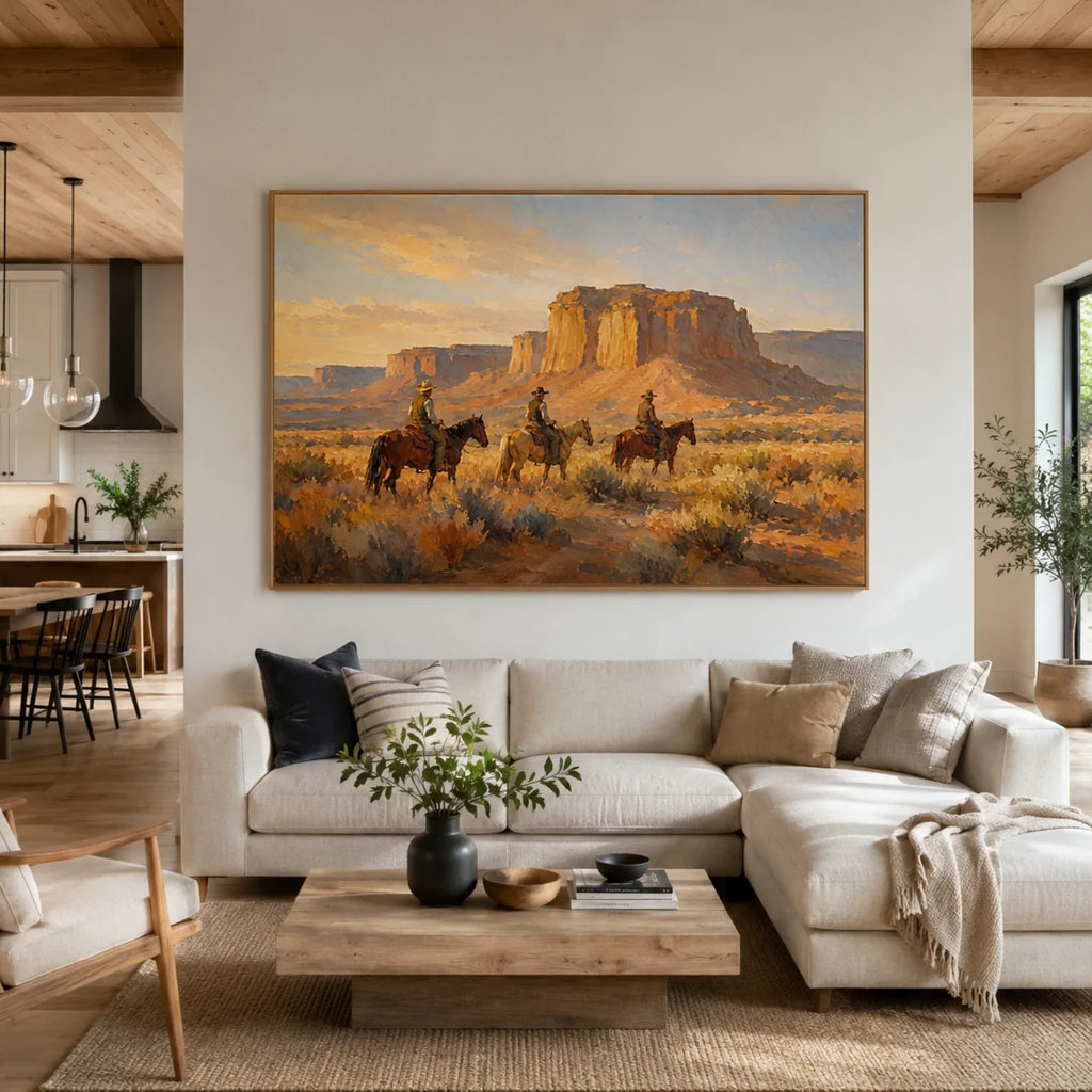 Vintage Americana Art | Where the Stone Keeps Time
