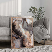 Contemporary Luxe Art | Gilded Marble Veins
