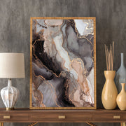 Contemporary Luxe Art | Gilded Marble Veins