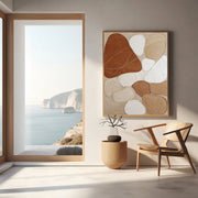 3D-Textured Art | Earthen Pebble Mosaic