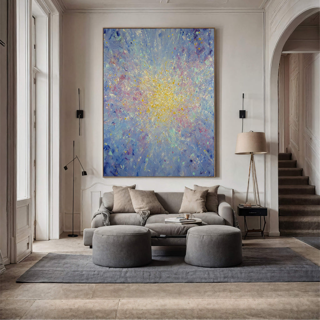 Abstract Art | Prismatic Burst Core