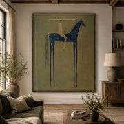 Vintage Americana Art | Emerald Stillness