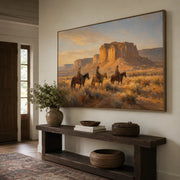Vintage Americana Art | Where the Stone Keeps Time