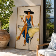 POP Art | Citron Silence in Blue