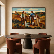 Vintage Americana Art | Desert Creek Cowboy Gathering