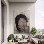 Wabi-Sabi Art | Frayed Fiber Portrait