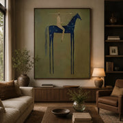Vintage Americana Art | Emerald Stillness