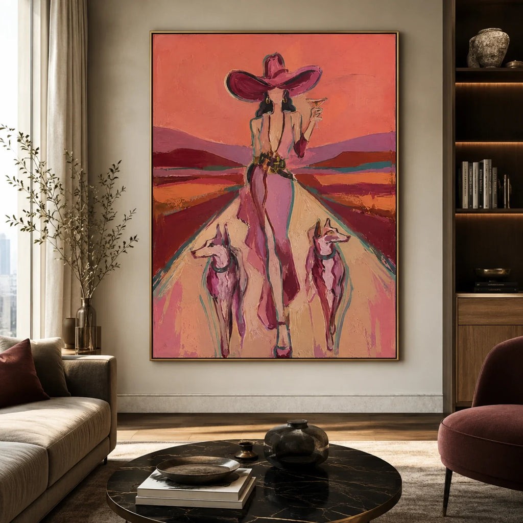 POP Art | The Road Belongs to Her