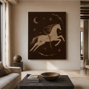 Vintage Americana Art | Lunar Centaur's Gallop