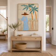 Vintage Americana Art | Palm Terrace Sip