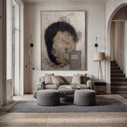 Wabi-Sabi Art | Frayed Fiber Portrait