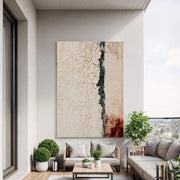 Wabi-Sabi Art | Fractured Wall Echo