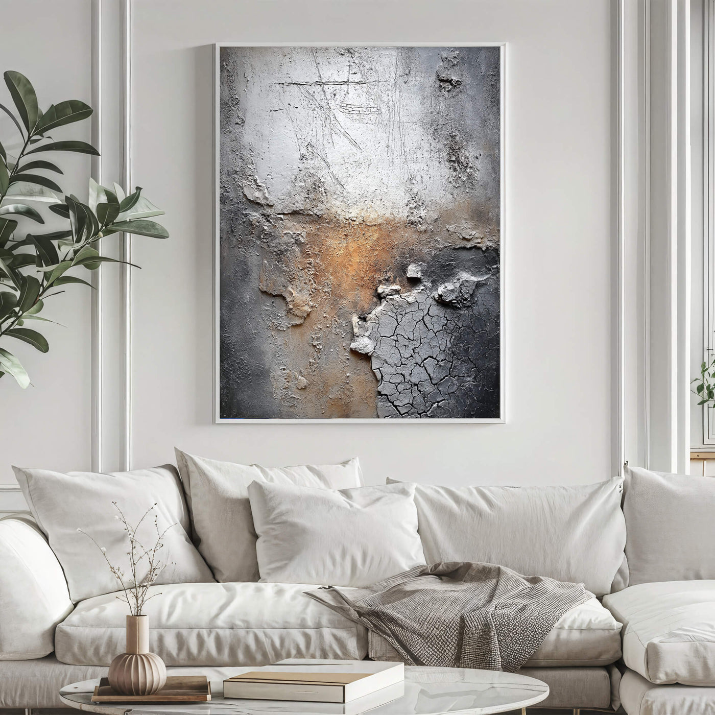 Wabi-Sabi Art | Eroded Rust Veil