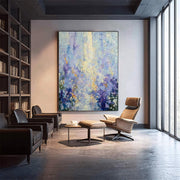 Impressionist Art | Lavender Light Burst