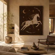 Vintage Americana Art | Lunar Centaur's Gallop