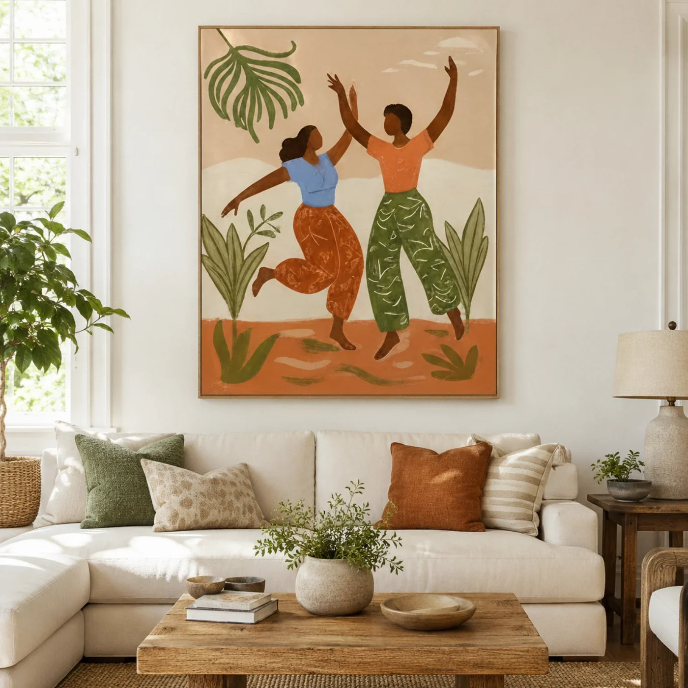 Vintage Americana Art | Dance of Joy