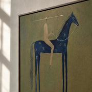 Vintage Americana Art | Emerald Stillness