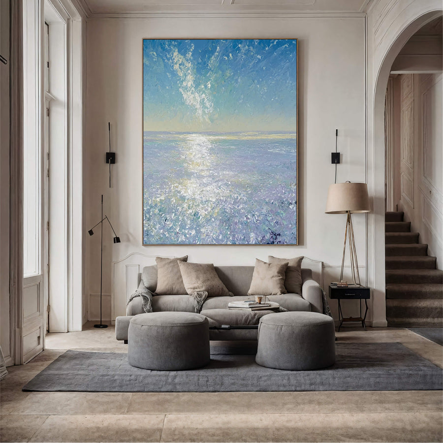Impressionist Art | Coastal Light Path