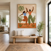 Vintage Americana Art | Dance of Joy