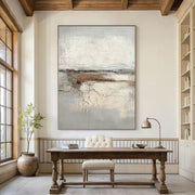 Wabi-Sabi Art | Fractured Earthen Calm