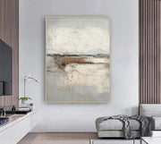 Wabi-Sabi Art | Fractured Earthen Calm