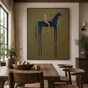 Vintage Americana Art | Emerald Stillness