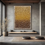 3D textured Art | Golden Field Hymn
