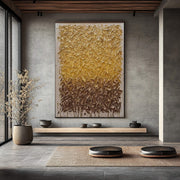 3D textured Art | Golden Field Hymn