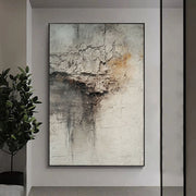 Wabi-Sabi Art | Eroded Plaster Echo