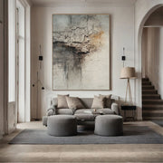 Wabi-Sabi Art | Eroded Plaster Echo