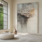 Wabi-Sabi Art | Eroded Plaster Echo