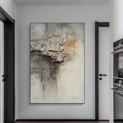 Wabi-Sabi Art | Eroded Plaster Echo